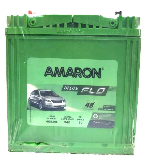 Amaron Battery (40B20L) 35AH. 1Pc. - Kingdom of Spares - the world of