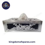 Royal Design Tissue Box for home,office,Car – Silver